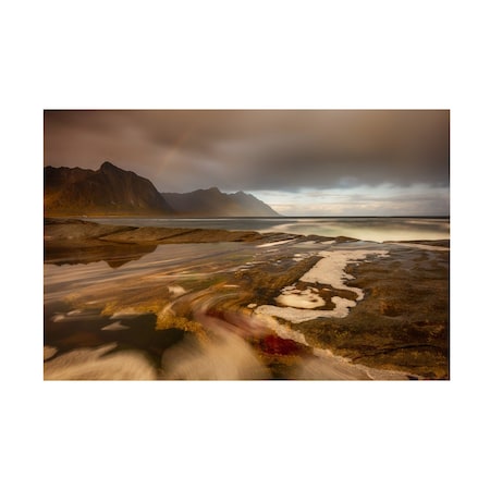 Piet Haaksma 'Sunset In Norway' Canvas Art, 30x47